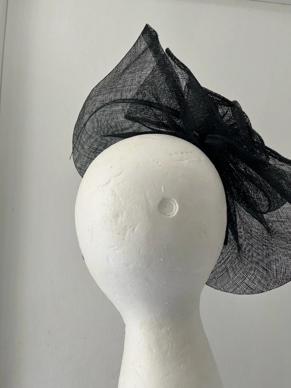 Badgley Mischka‎ Vintage Black Fascinator Headpiece Headband